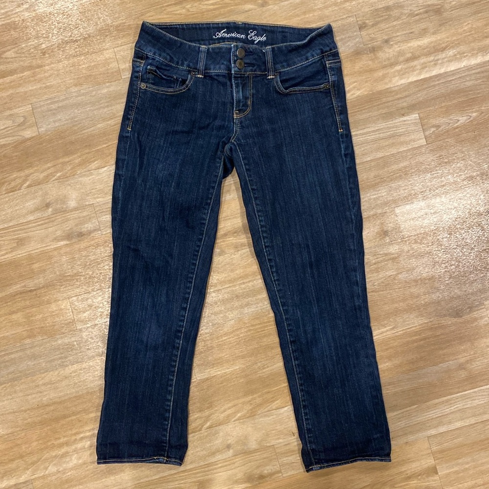 American Eagle cropped jeans